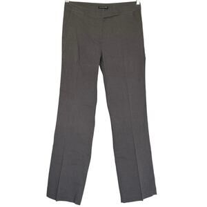 Eileen Fisher Linen Viscose Stretch Pant Charcoal Size 6P